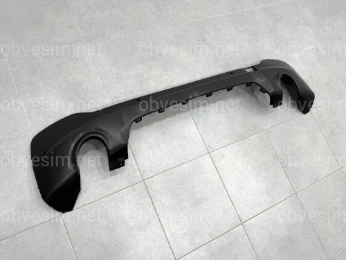Накладка дифузор заднього бампера M Paket під парктроніки для BMW X4 F26 2014-2018
