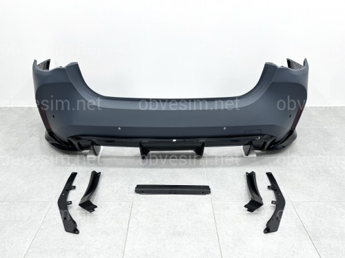 Комплект обвісу M4 G82 G83 ШИРОКА ВЕРСІЯ для BMW 4 series G22 G23 2020- (капот, крила, бампера в зборі, решітка, пороги)