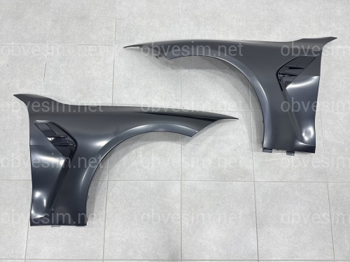 Комплект обвісу M4 G82 G83 ШИРОКА ВЕРСІЯ для BMW 4 series G22 G23 2020- (капот, крила, бампера в зборі, решітка, пороги)