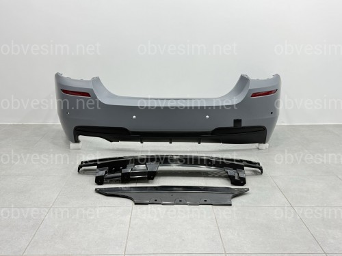 Комплект обвісу M paket рестайлинг 2013+ для BMW 5 series F10 2010-2016 (передній / задній бампер, пороги)
