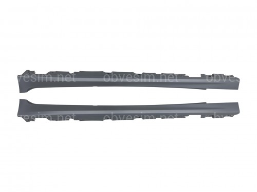 Накладки на пороги M-paket BMW 5 series F10 F11 2010-2016