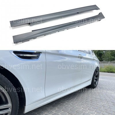 Накладки на пороги M-paket BMW 5 series F10 F11 2010-2016