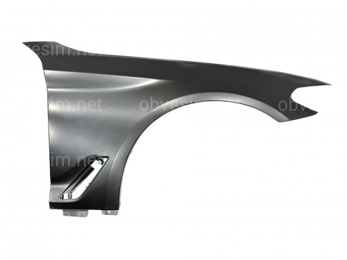 Крило праве BMW 5 series G30 / G31 2016-2023 алюміній 41007443688
