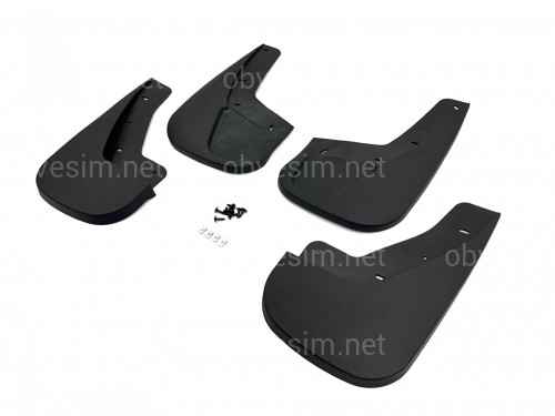 Бризковики Cadillac Escalade / Chevrolet Tahoe 2006-2014 комплект 4 шт.