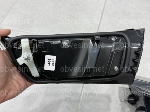 Задні LED ліхтарі стиль M4 для BMW 3 series G20 G80 2019- димчасті, комплект 4шт.