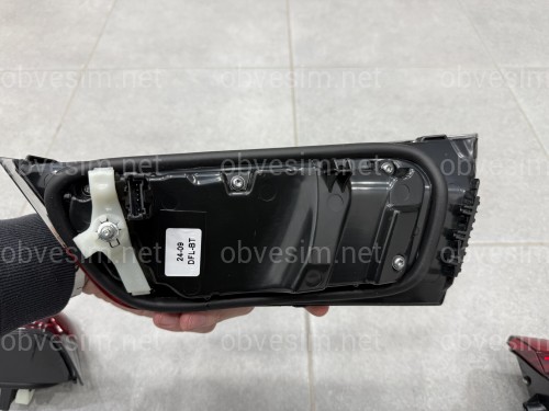 Задні LED ліхтарі стиль M4 для BMW 3 series G20 G80 2019- червоні, комплект 4шт.