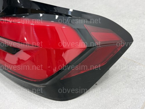 Задні LED ліхтарі стиль G30 для BMW 3 series F30 2012-2018 червоні, комплект 4шт.