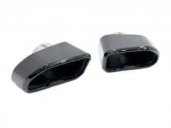 Насадки на вихлопні труби M Paket для BMW X3 G01 / X4 G02 2018-2021 чорні