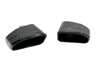 Насадки на вихлопні труби M Paket для BMW X3 G01 / X4 G02 2022-2024 чорні