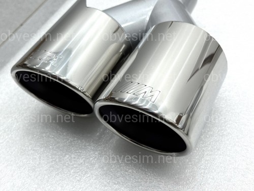 Насадки на вихлопні труби стиль M5 BMW 5 Series F10 / F11 2010-2017 хром