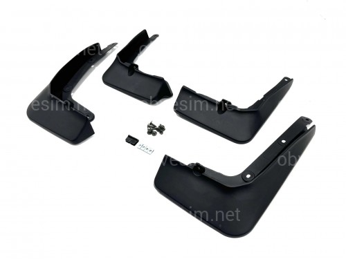 Бризковики BMW iX 2021+, комплект 4 шт.