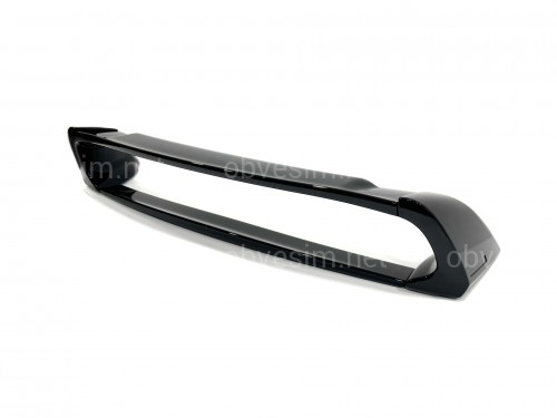 Спойлер високий Mugen RR Honda Civic 4D 2007-2011 ABS пластик, колір чорний глянець