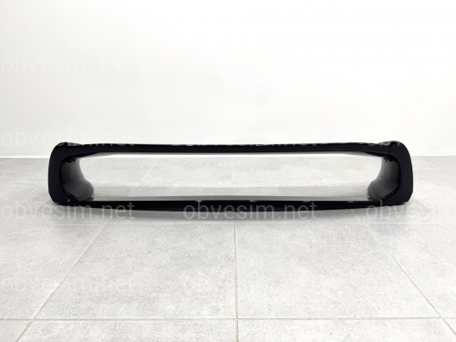 Спойлер високий Mugen RR Honda Civic 4D 2007-2011 ABS пластик, колір чорний глянець