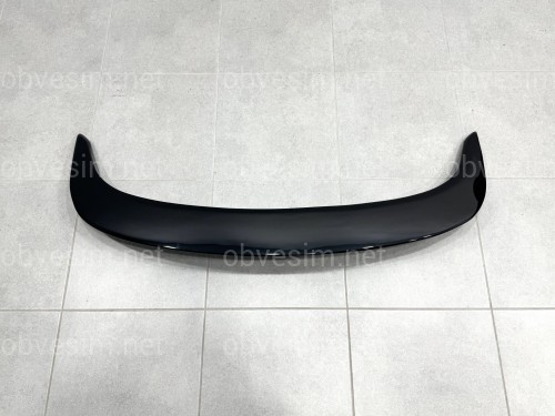 Спойлер на багажник Mazda 6 2008-2012 ABS пластик, колір чорний глянець