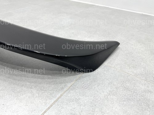 Спойлер на багажник Mazda 6 2008-2012 ABS пластик, колір чорний глянець
