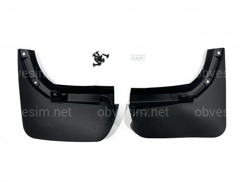 Бризковики задні Toyota Land Cruiser 300 2021+, комплект 2шт.