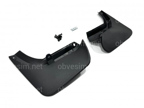 Бризковики задні Toyota Land Cruiser 300 2021+, комплект 2шт.