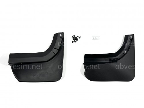 Бризковики задні Toyota Land Cruiser 300 2021+, комплект 2шт.