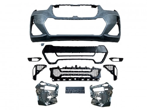 Передній бампер M paket BMW X1 U11 U12 2022-