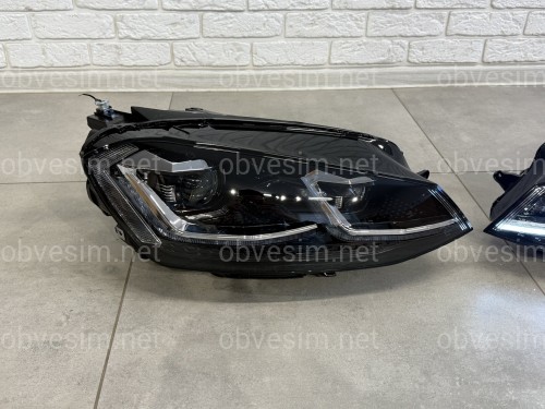 FULL LED фари Volkswagen Golf 7 2012-2016 у стилі рестайлінг 7.5