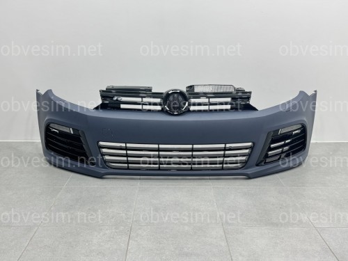 Передній бампер R20 style Volkswagen Golf 6 2008-2013