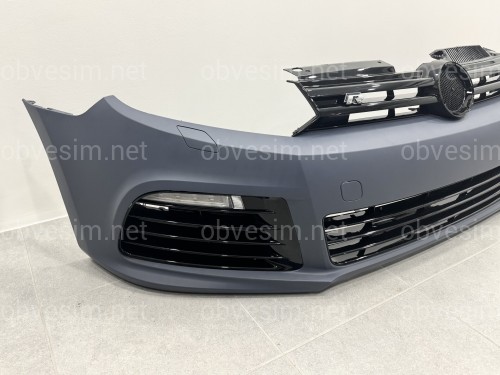 Передній бампер R20 style Volkswagen Golf 6 2008-2013