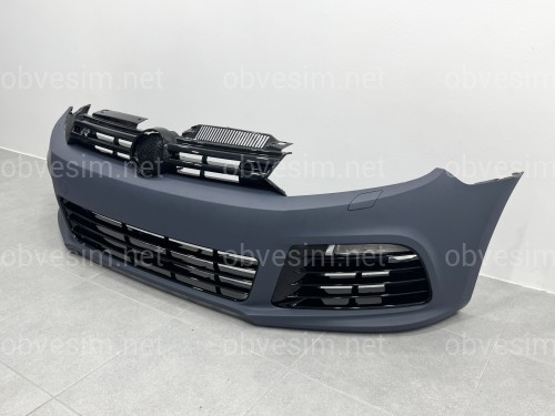 Передній бампер R20 style Volkswagen Golf 6 2008-2013