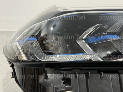 Фари стиль Laser LCI 2022+ рестайлінг замість дорестайлінгових BMW X3 G01 X4 G02 2018-2021 2шт. з заміною бампера на 2022-2024