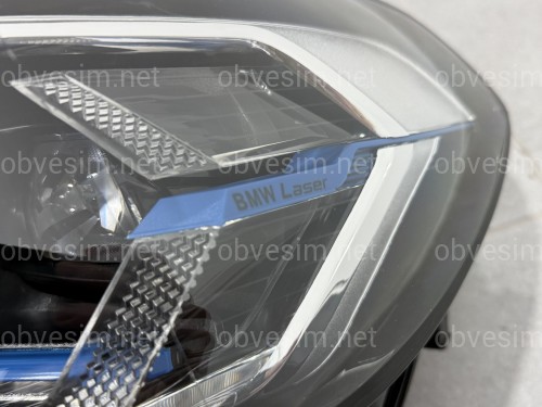 Фари стиль Laser LCI 2022+ рестайлінг замість дорестайлінгових BMW X3 G01 X4 G02 2018-2021 2шт. з заміною бампера на 2022-2024