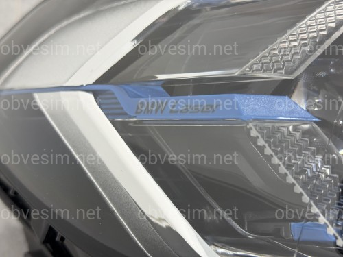 Фари стиль Laser LCI 2022+ рестайлінг замість дорестайлінгових BMW X3 G01 X4 G02 2018-2021 2шт. з заміною бампера на 2022-2024