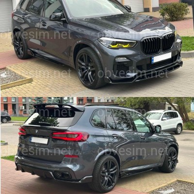 Комплект обвіс Paradigma BMW X5 G05 2018 чорний глянець