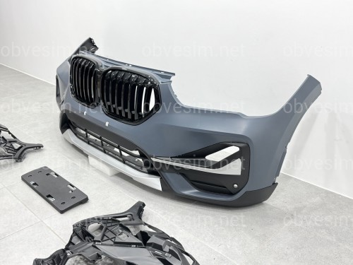 Передній бампер BMW X1 F48 2019-2022