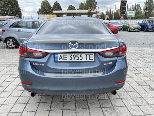 Спойлер ліп на багажник Mazda 6 2013 - ABS пластик під фарбування