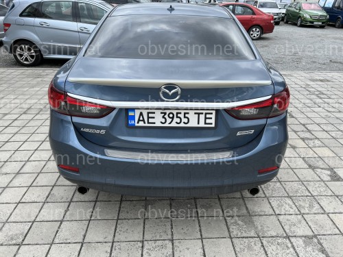 Спойлер ліп на багажник Mazda 6 2013 - ABS пластик під фарбування