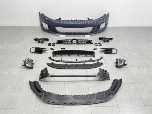 Передній бампер GTI Volkswagen Golf 6 2008-2013