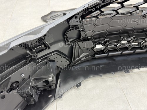 Бампер передній у зборі S-Line CHROME для Audi A4 B9 2020-2023