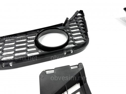 Решітки в бампер під протитуманні фари M3 look BMW 3 series F30 / F31 2012-2018 L+R