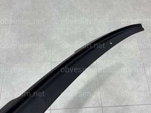 Спойлер ліп багажника для BMW 5 series G60 2024+ ABS пластик, колір чорний глянець