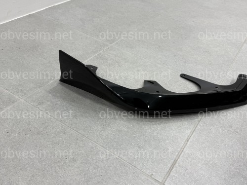 Обвіс юбка переднього бампера M-Performance для BMW 5 series G60 G61 2024-, колір чорний глянець