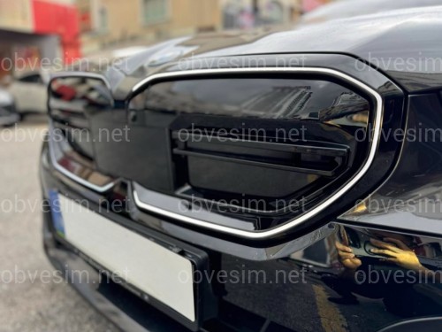 Решітка радіатора ніздрі з підсвічуванням Iconic Glow BMW 5 series G60 G90 i5 2024-