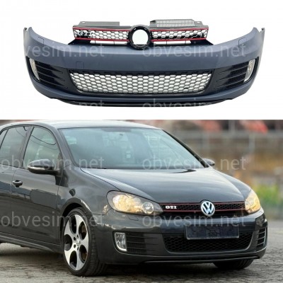 Передній бампер GTI Volkswagen Golf 6 2008-2013
