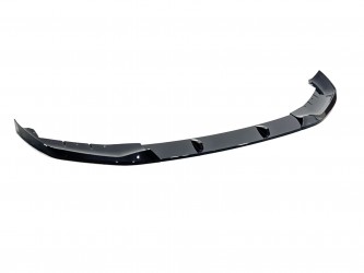 Юбка переднього бампера M Performance BMW 5 series G30 G31 2017-2020, чорний глянець