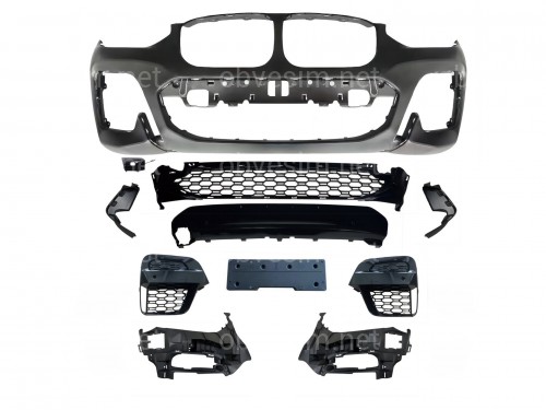 Передній бампер M paket BMW X3 G01 / X4 G02 2018-2021