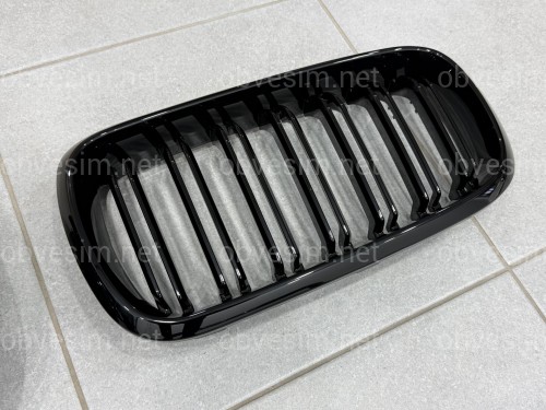Решітка радіатора ніздрі стиль X5M X6M BMW X5 F15 / F16 2013-2018 2шт.