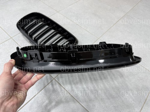 Решітка радіатора ніздрі стиль X5M X6M BMW X5 F15 / F16 2013-2018 2шт.