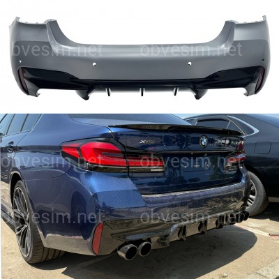 Задній бампер для BMW 5 Series G30 2017-2023 у стилі M5 LCI 2020+