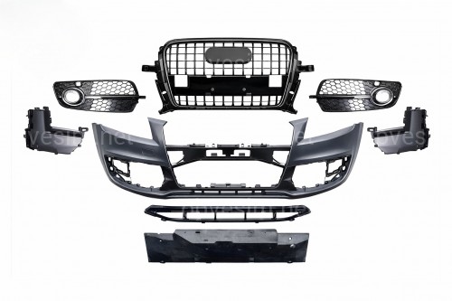 Бампер передній у зборі S-Line 2012+ CHROME для Audi Q5 2008-2016