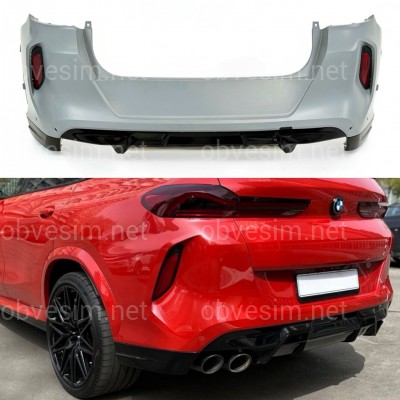 Бампер задній BMW X6M F96 / X6 G06 2018-