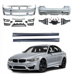 Комплект обвісу M3 стиль BMW 3 Series F30 2012-2018 (передній / задній бампер, пороги) ПІД ПАРКТРОННИКИ