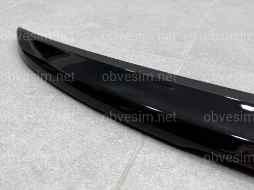 Спойлер багажника для Honda Civic 2021–, ABS пластик, колір чорний глянець